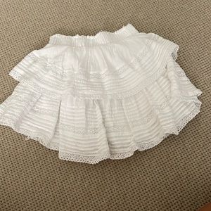**WORN ONCE** White Aerie skirt